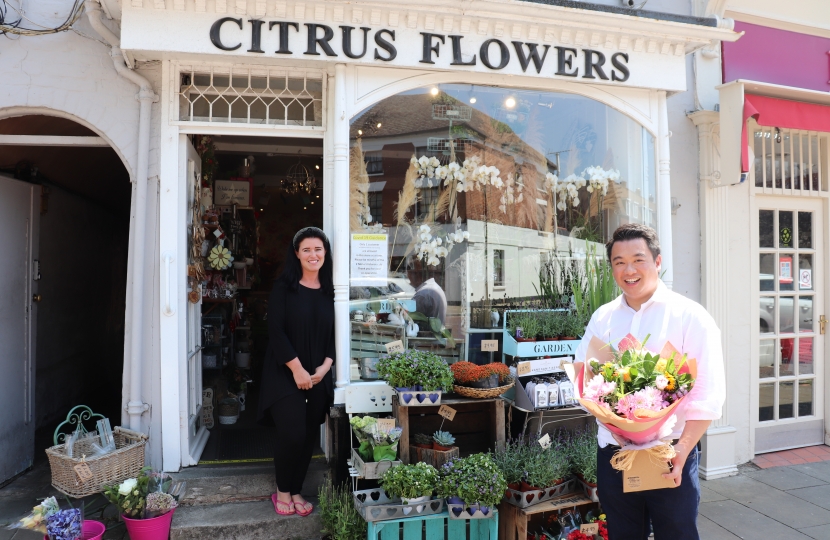 Local MP Alan Mak has met lots of small business owners across the Havant Constituency