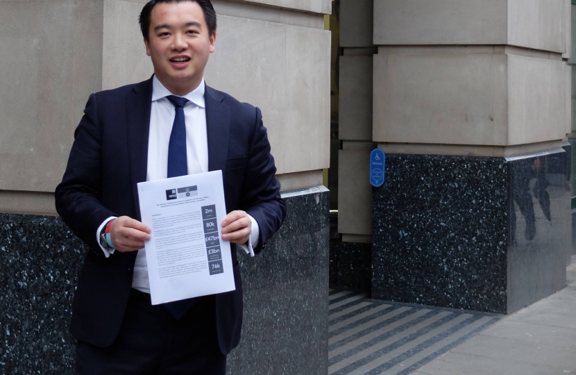 Local MP Alan Mak lobbied the Government in Westminster
