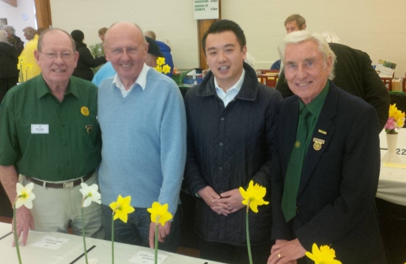 Alan Mak visits the Hayling Horticultural Society Spring Show