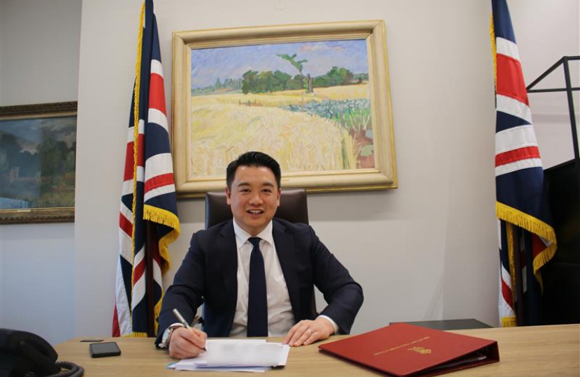 Local MP Alan Mak appointed as Business and Trade Minister by Prime Minister 