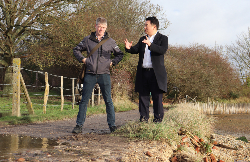 Local MP Alan Mak secures Natural England support for appropriate works at Langstone Mill Pond and surrounding area