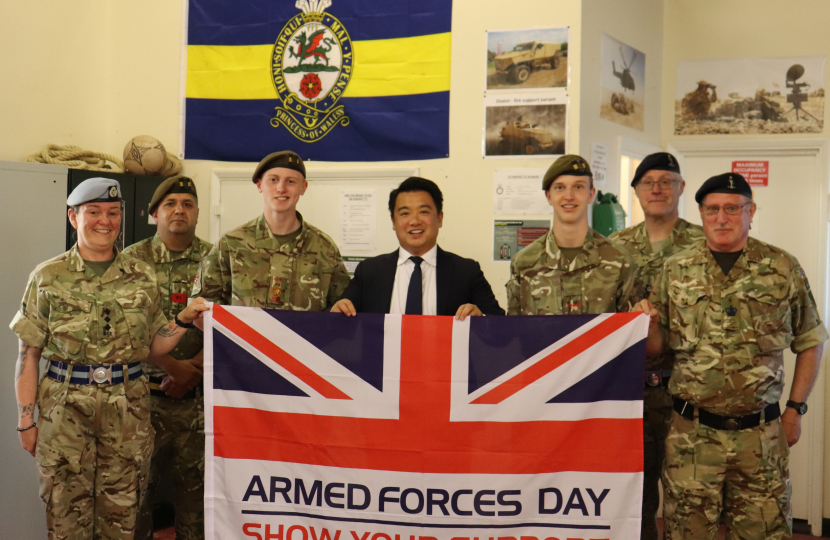 Local MP Alan Mak welcomes Government's £75 billion boost to UK defence budget