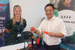 Local MP Alan Mak visits Government-funded Link Up Leigh Park Youth Hub to support open day 