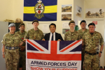 Local MP Alan Mak marks Armed Forces Day with Hayling Island Army Cadets