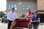 Local MP Alan Mak supports Cycling Without Age tricycle scheme for Hayling Island residents