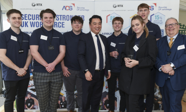 Local MP Alan Mak meets local apprentices during National Apprenticeship Week