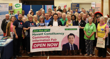 Alan Mak MP promoted Pension Credit at his recent Community Information Fair