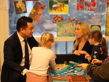 Local MP Alan Mak welcomes expansion of Government childcare support to help Havant Constituency working parents